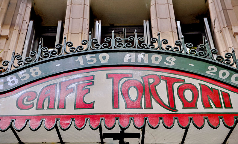 Café Tortoni in Buenos Aires